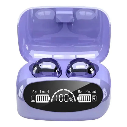 Audífonos Bluetooth Inalámbricos M32 Bt5.3 Lila Lila