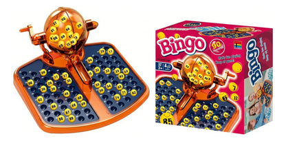 Bingo Lotto Tombola Juego De Mesa Familiar Minijuegos Fiesta