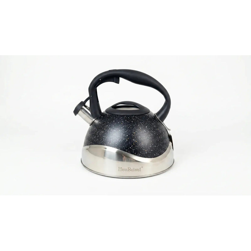 Tetera Silbadora De Acero Inoxidable Baoma De 3 L Para Fuego Directo Y Lavavajillas Varaidos