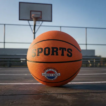 Pelota De Basketball Sports Goma Tamaño 3 Naranja Oscuro Naranja Oscuro