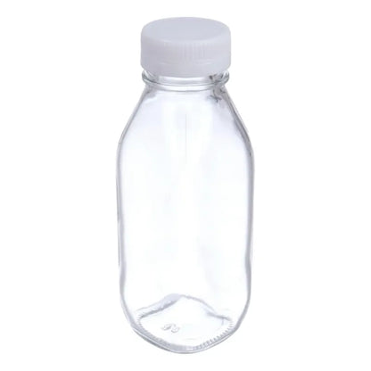 Pack 6 Frascos De Vidrio Para Jugos Con Tapa Plástica 1000ml Vidrio