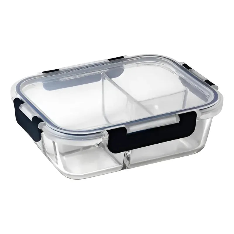 Tupper Hermético Vidrio 1520ml Transparente