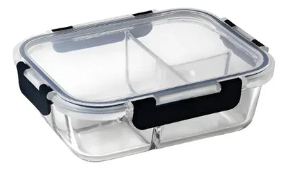 Tupper Hermético Vidrio 1520ml Transparente