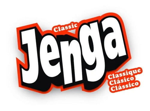 Juego De Mesa Jenga Clásico: Apila Bloques En Torre