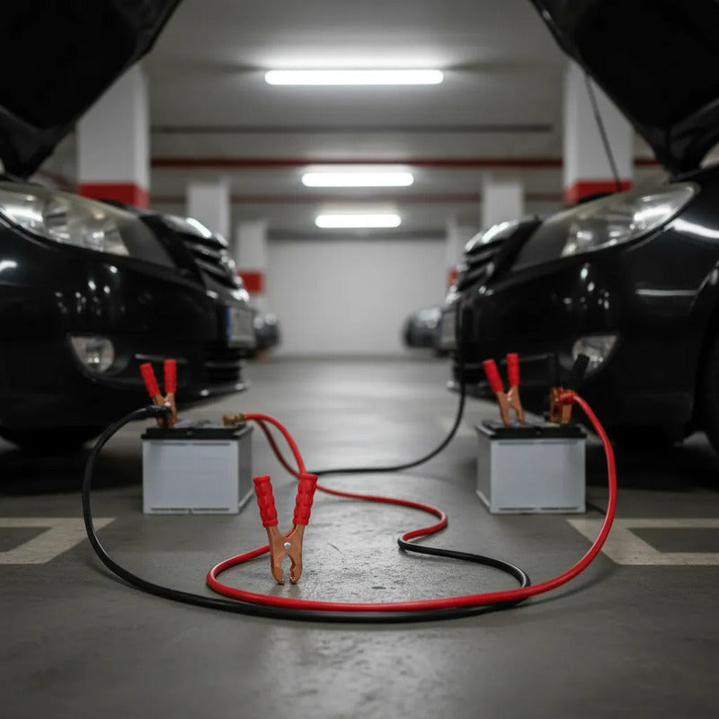 Cable Puente Batería Auto Arranque 1000 Amp 2,5 Mts