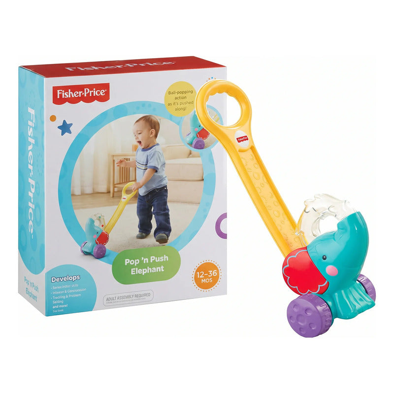 Juguete De Arrastre Fisher-price  Con Forma De Elefante