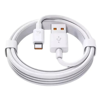 Cargador De 33w Cable De Carga Rápida 6a Tipo C, Generico Blanco