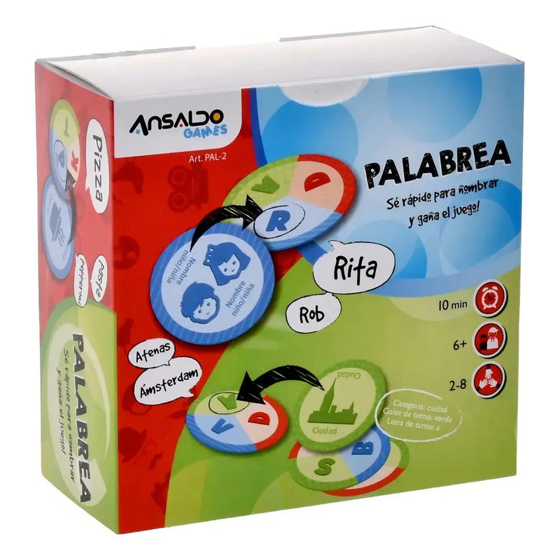 Juego De Destreza Palabrea 2