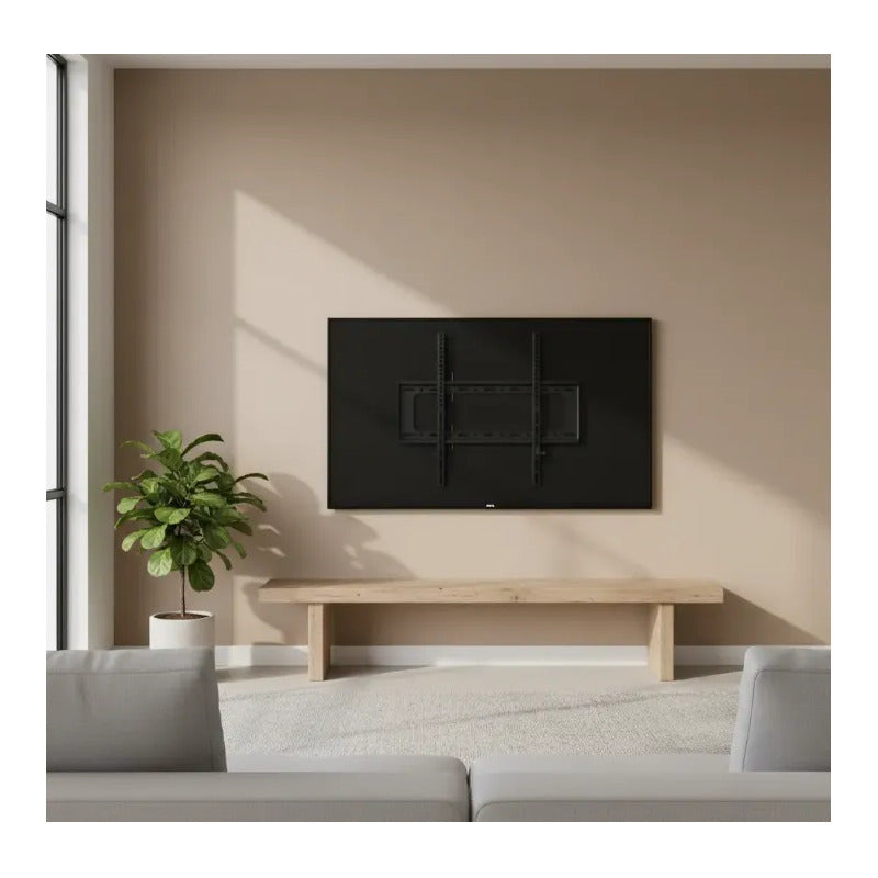 Soporte Genérico Para Tv Ns32-85 Hasta 75 Kg Resistente Negro