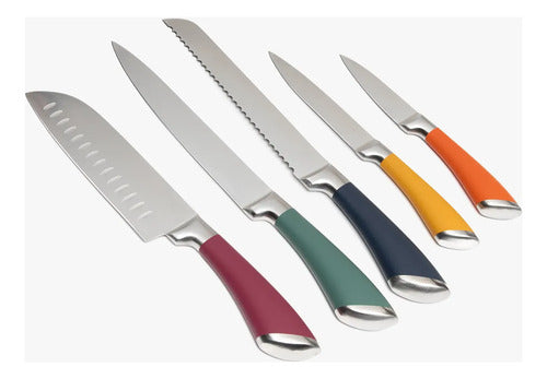 Set De Cuchillos 5 Piezas Magnetico Vario