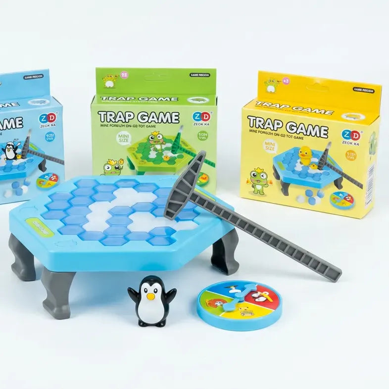 Juego De Mesa Salva Pinguino Trampas Infantil Modelo Variado