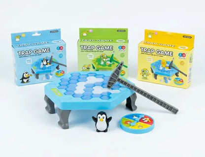 Juguete Juego De Mesa Salva Pinguino Trampas Infantil