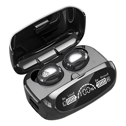 Audífonos Bluetooth Inalámbricos M32 Bt5.3 Negro Negro