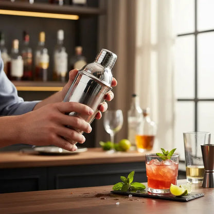 Coctelera Profesional 350ml Acero Inoxidable Bartender Acero Inoxidable