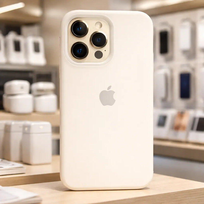 Carcasa De Silicona Para iPhone 16 Pro Max