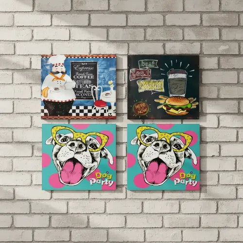 Set 3 Marcos Collage 30x30 Decoración Pared Varios