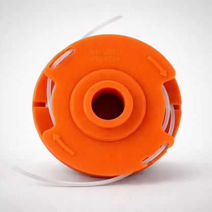 Repuesto Carrete Para Orilladora 550w Bauker 5 Metros Naranja
