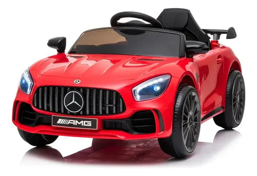Auto A Batería Infantil Rojo Mercedes Benz Rojo