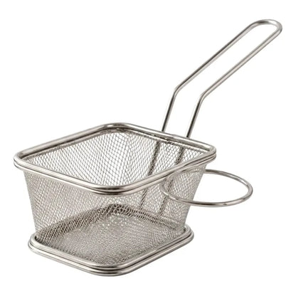 Canasto Canastillo Freidor Papas Fritas 9x10.5 Cesta Metal