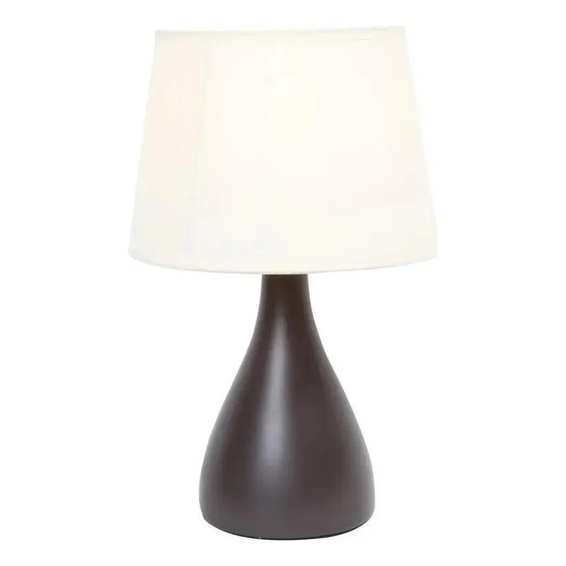 Lámpara De Mesa 33 Cm 60 W. Beige
