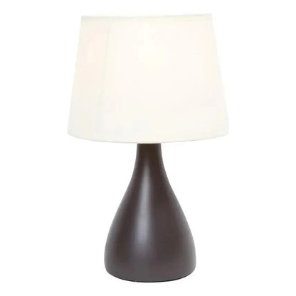 Lámpara De Mesa 33 Cm 60 W. Beige