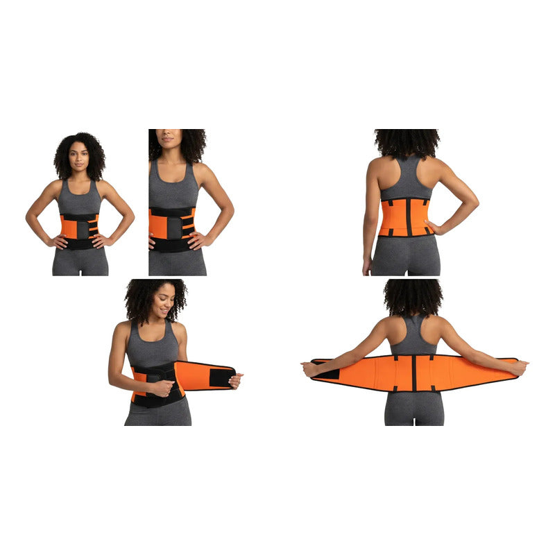 Faja Avispa  Faja Reductora Abdomen Y Cintura Naranja Xs Hasta Xl