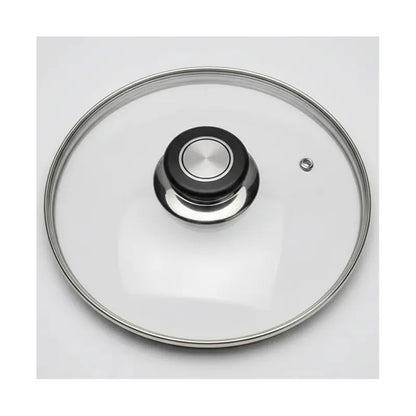 Pack 2tapa De Cristal 22 Cm Para Sartén, Ollas Vidrio