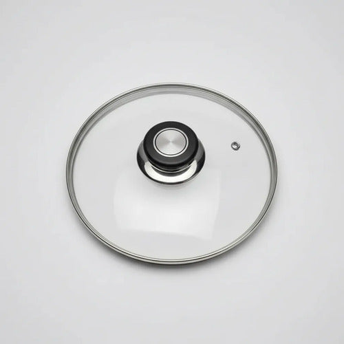 Pack 2tapa De Cristal 22 Cm Para Sartén, Ollas Vidrio