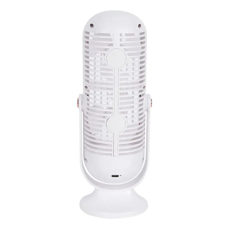 Ventilador Escritorio Usb Blanco Blanco