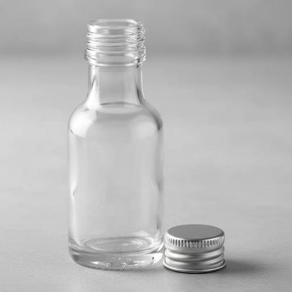 Pack 12 Frascos De Vidrio Ideal Para  Aceite O Esencias Vidrio