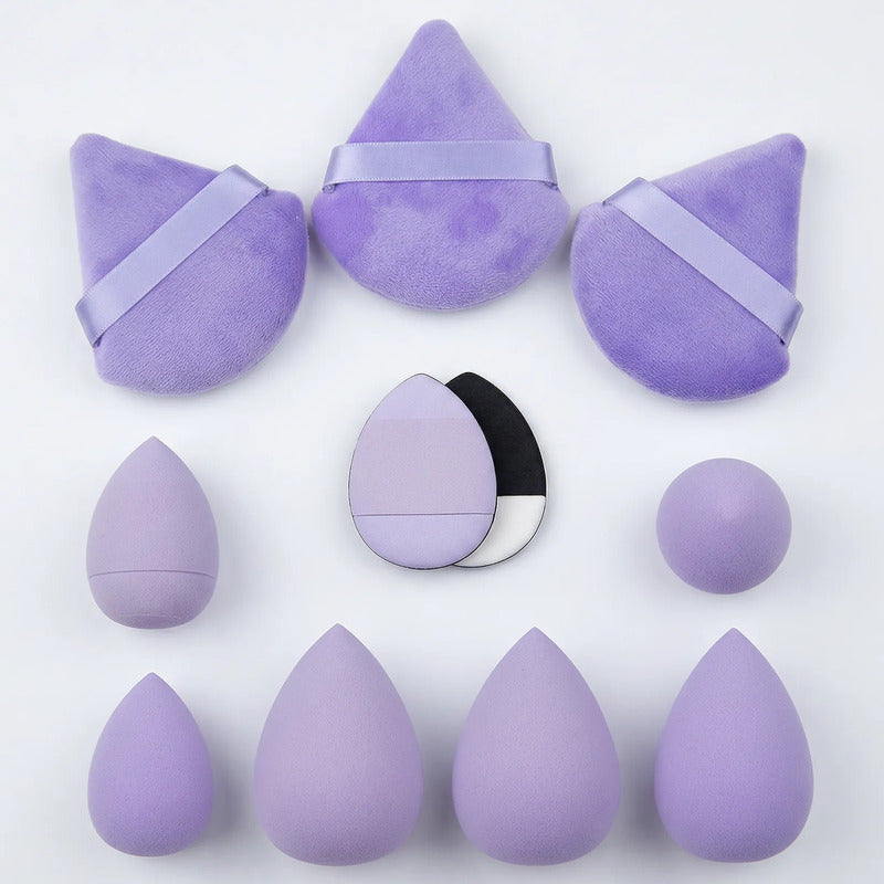 Set De Esponjas De Maquillaje 12 Piezas