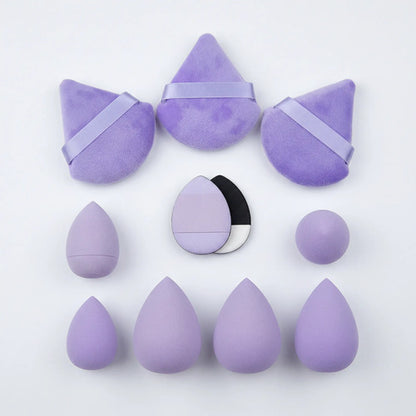 Set De Esponjas De Maquillaje 12 Piezas