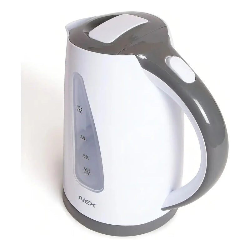 Hervidor Eléctrico Nex 1.7 Litros Blanco Corte Automático Base 360°