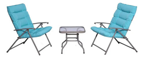 Juego Se Sillón Para Terraza, O Jardin Sao Paulo Celeste