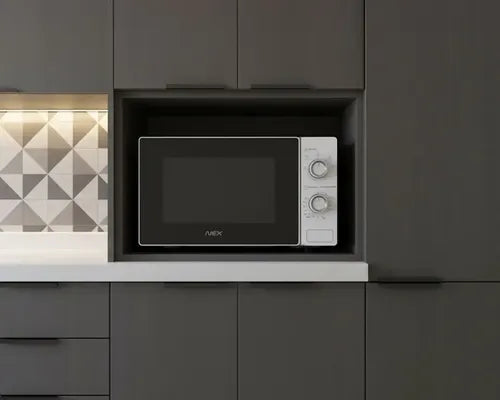 Microondas Mecánico Nex 20l 1200w 5 Niveles Potencia Panel M