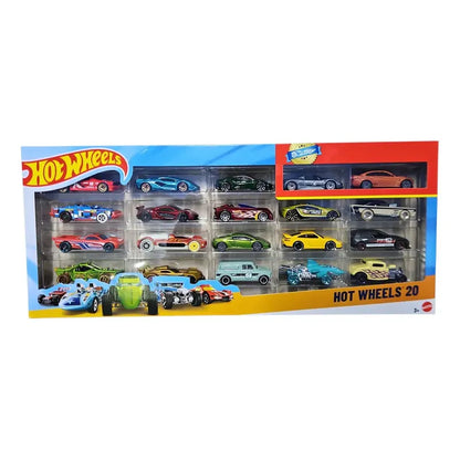 Hot Wheels Pack De 20 Autos Coleccionables 1:64 Vario