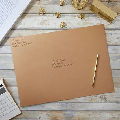 Sobres De Papel Kraft Fc Autocierre Rápido Set 50 Und Color Marrón Sobre Kraft