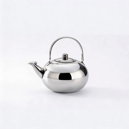 Tetera Infusora Acero Inoxidable 18cm Té Mate Cocina Acero Inoxidable