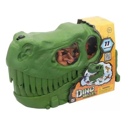 Set De Dinosaurios 11 Piezas Dino Valley
