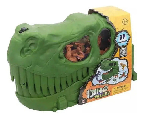 Set De Dinosaurios 11 Piezas Dino Valley