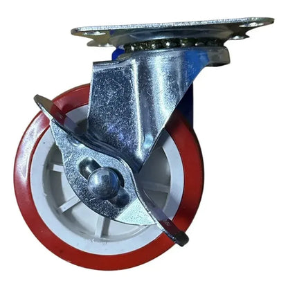 Ruedas Giratorias Multifuncionales Con Frenos Set X4 De 40mm