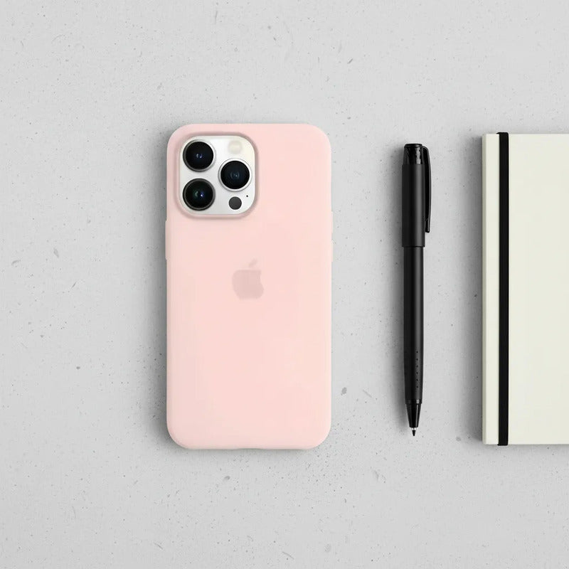 Carcasa De Silicona Para iPhone 16 Pro Max