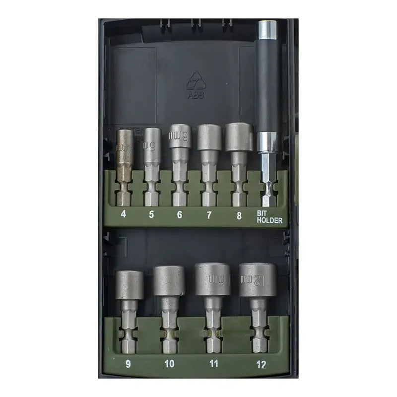 Kit De Puntas Y Dados 28 Piezas Bauker