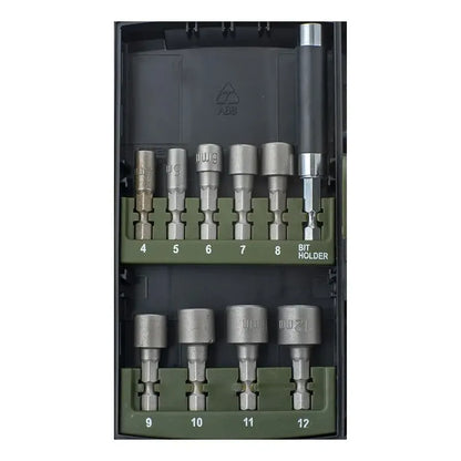 Kit De Puntas Y Dados 28 Piezas Bauker