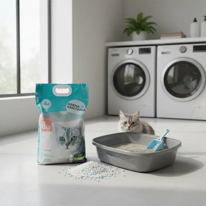 Arena Para Gato Aglutinante 24 Kg, Aroma Café