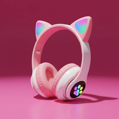 Auriculares Inalámbricos Gato Gaming Stn-28 Led-niña