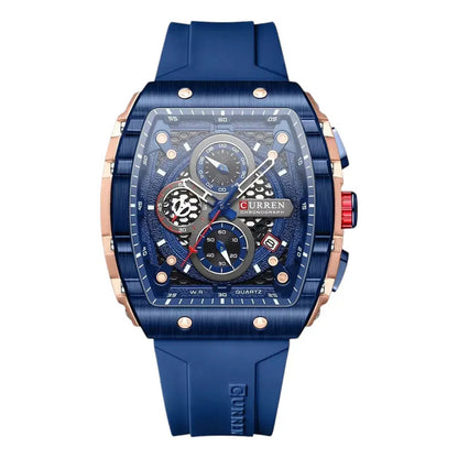 Reloj Curren Dep-estilo Hombre- Silicona Analógico