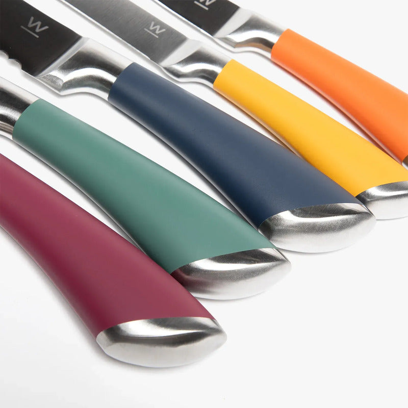 Set De Cuchillos 5 Piezas Magnetico Vario