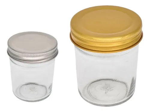 Pack 12frasco De Vidrio Conservero 200ml Vidrio