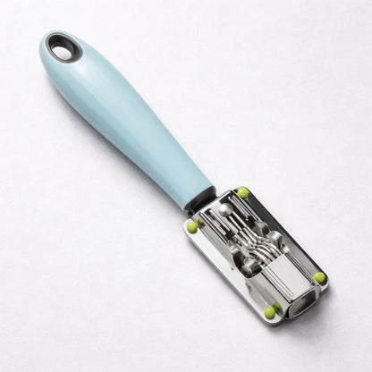 Afilador De Cuchillos Tradicional Acero Inoxidable Verde Menta